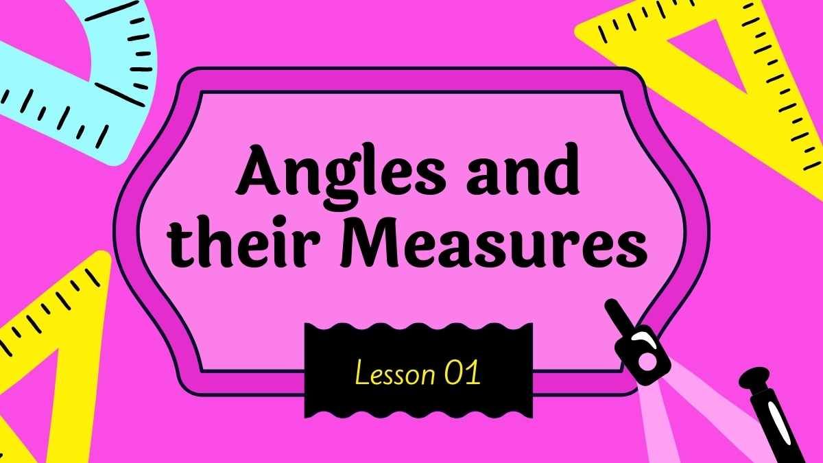 Angles and Angle Pairs Lesson for Elementary - slide 2