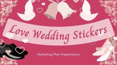 Animated Love Wedding Stickers MK Plan