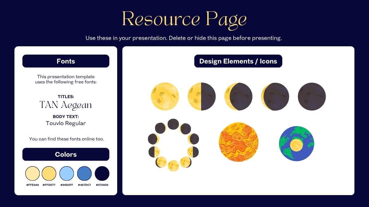 Animated Phases of the Moon Grade 5 Slides - slide 14