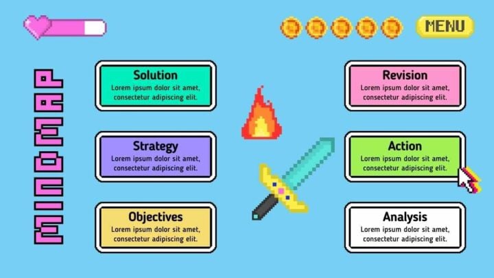 Animated Pixel Brainstorm . Free Presentation Template — SlidesCarnival