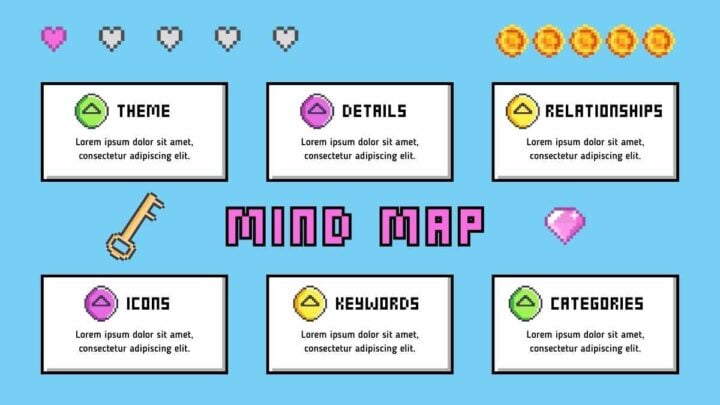 Animated Pixel Brainstorm . Free Presentation Template — SlidesCarnival