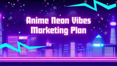 Slides Carnival Google Slides and PowerPoint Template Anime Neon Marketing Plan 1
