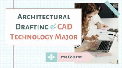 Architectural Drafting & CAD Technology Major for College Slides