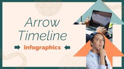 Minimal Arrow Timeline Infographics