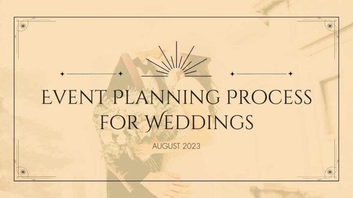 Art Deco Event Planning for Weddings. Free Presentation Template ...