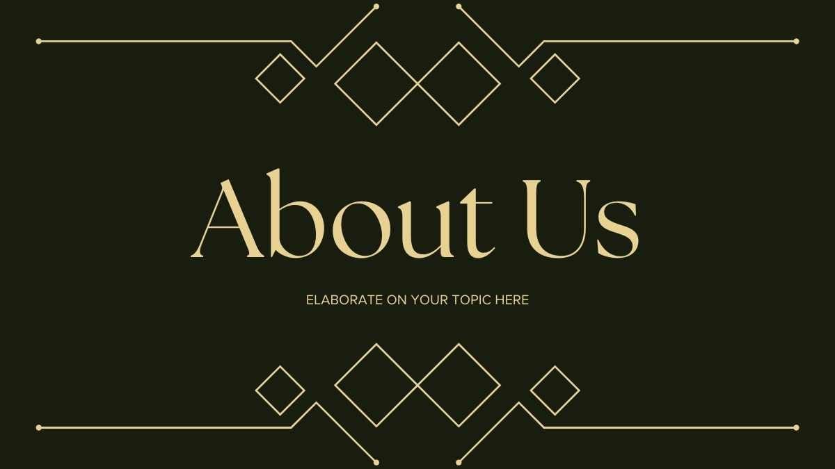 Professional Art Deco Luxury Gala for a Charity Event Slides - slide 12