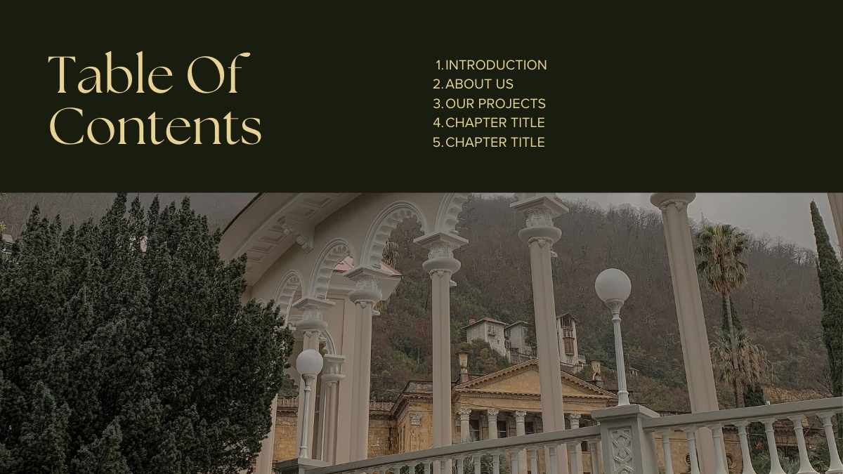 Professional Art Deco Luxury Gala for a Charity Event Slides - slide 3