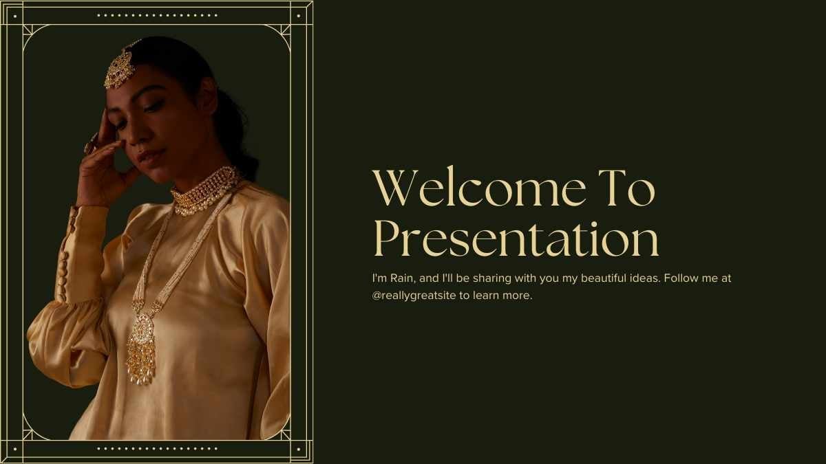 Professional Art Deco Luxury Gala for a Charity Event Slides - slide 5
