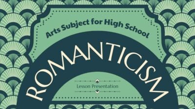 Art Nouveau Arts Subject for High School: Romanticism Slides