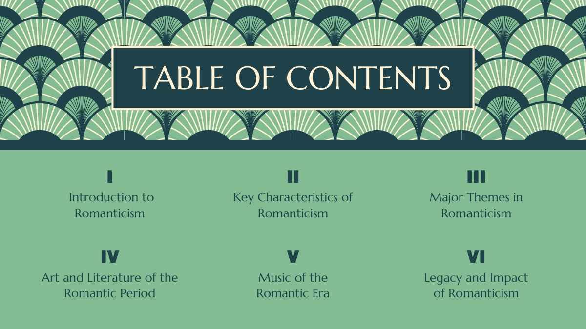 Art Nouveau Arts Subject for High School: Romanticism Slides - slide 3