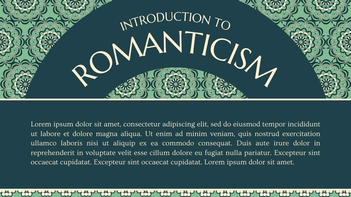 Art Nouveau – Matéria de artes para o ensino médio: Romantismo - slide 4
