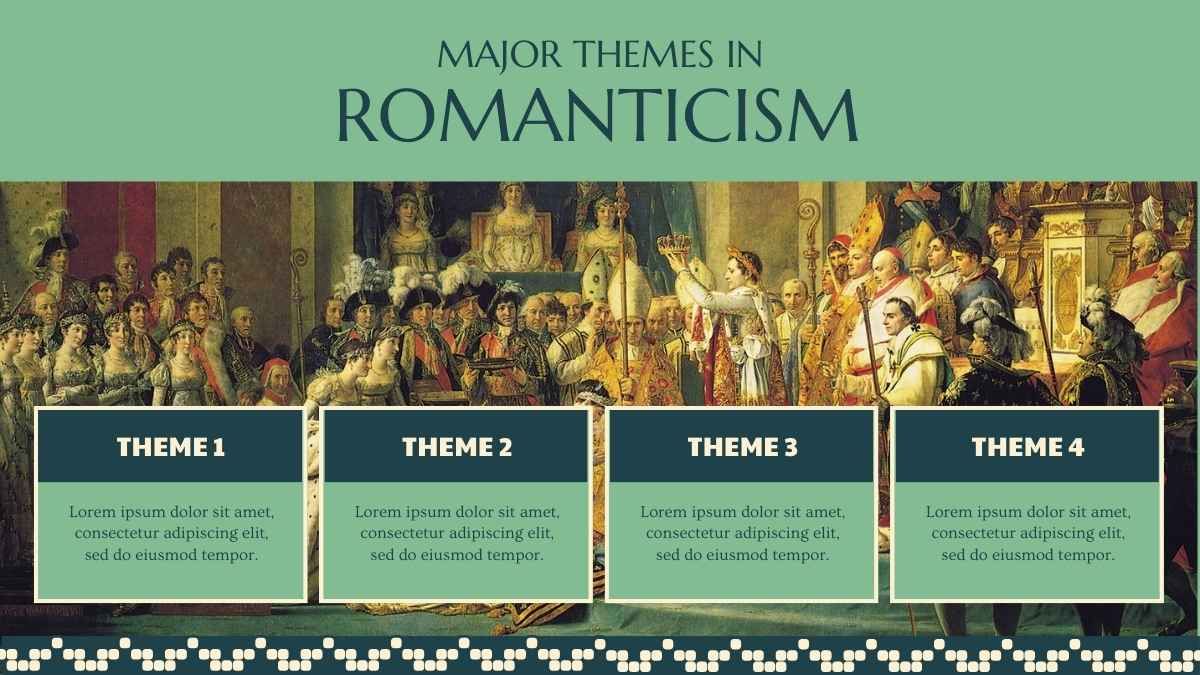 Art Nouveau Arts Subject for High School: Romanticism - slide 6