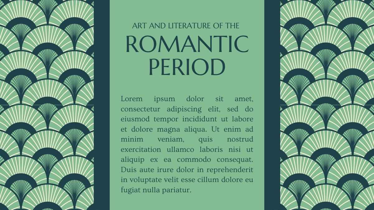 Art Nouveau – Matéria de artes para o ensino médio: Romantismo - slide 8