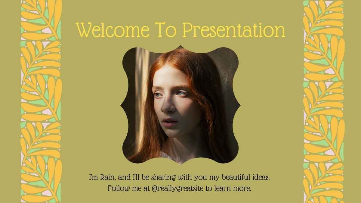 Art Nouveau Style Educational Presentation - slide 5