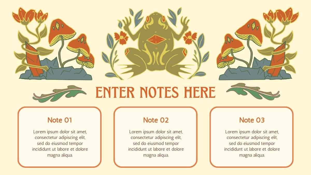 Art Nouveau Style Notes for School - slide 8