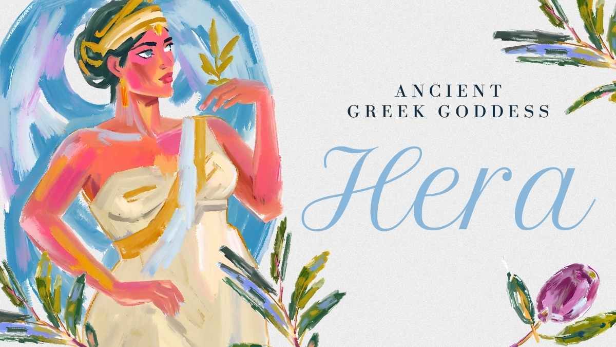 Deusa artística da Grécia Antiga: Hera - slide 0