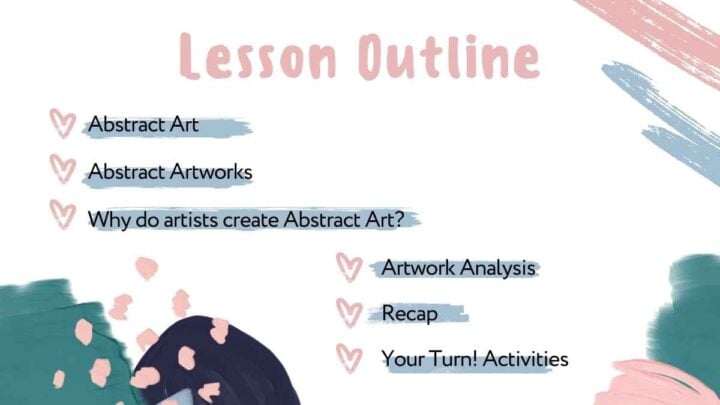 Artistic Introduction to Abstract Art. Free Presentation Template ...
