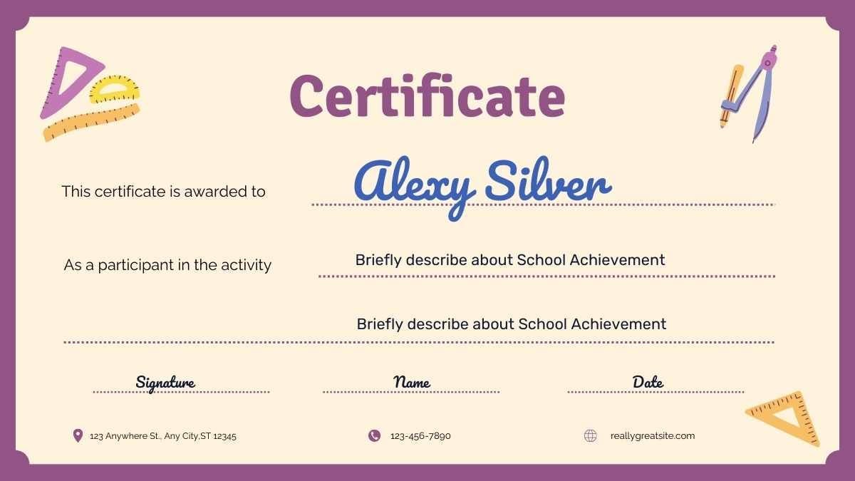 Awards Ceremony for Middle School Slides - slide 10