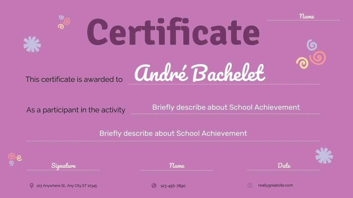 Awards Ceremony for Middle School Slides - slide 11