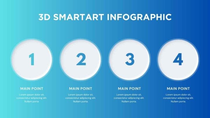 3D SmartArt Infographic. Free PPT & Google Slides Template — SlidesCarnival