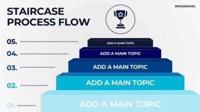 Slides Carnival Google Slides and PowerPoint Template Basic Staircase Process Flow Infographic 2