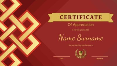 Thank You Certificates. Free PPT & Google Slides Template — SlidesCarnival