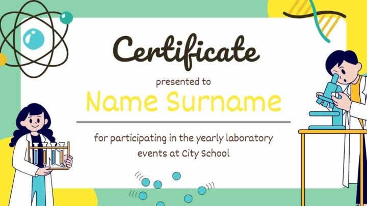 Thank You Certificates. Free PPT & Google Slides Template — SlidesCarnival