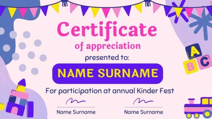 Thank You Certificates. Free PPT & Google Slides Template — SlidesCarnival
