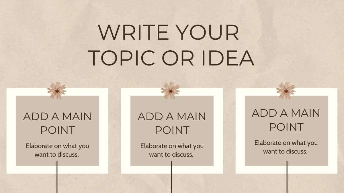 Beige Minimalistic Floral Pretty Portfolio Slides - slide 7