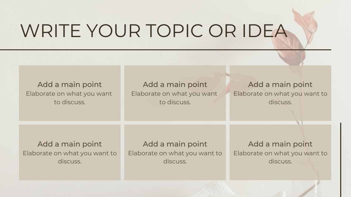 Beige Minimalistic Floral Pretty Portfolio Slides - slide 8