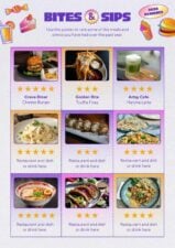 Bites and Sips of the Year Poster