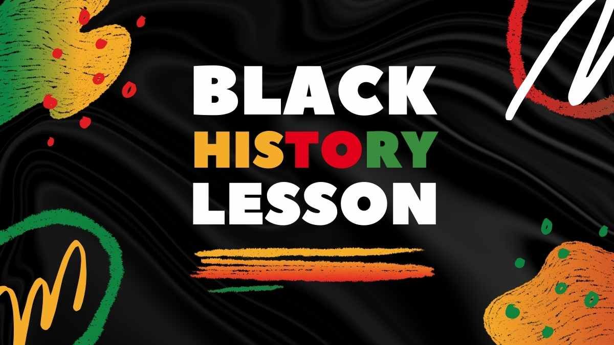 Black History Lesson Presentation - slide 0
