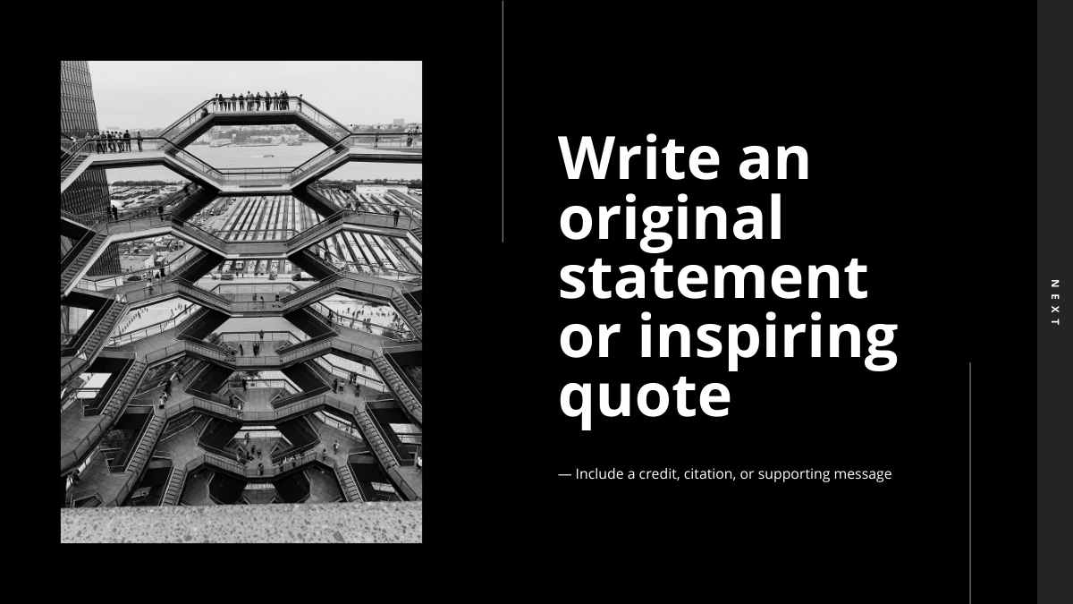블랙 미니멀 아키텍처 포트폴리오 - 슬라이드 10