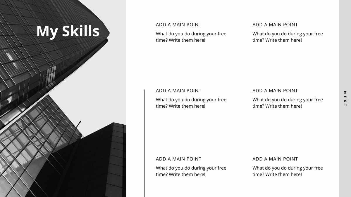 블랙 미니멀 아키텍처 포트폴리오 - 슬라이드 11