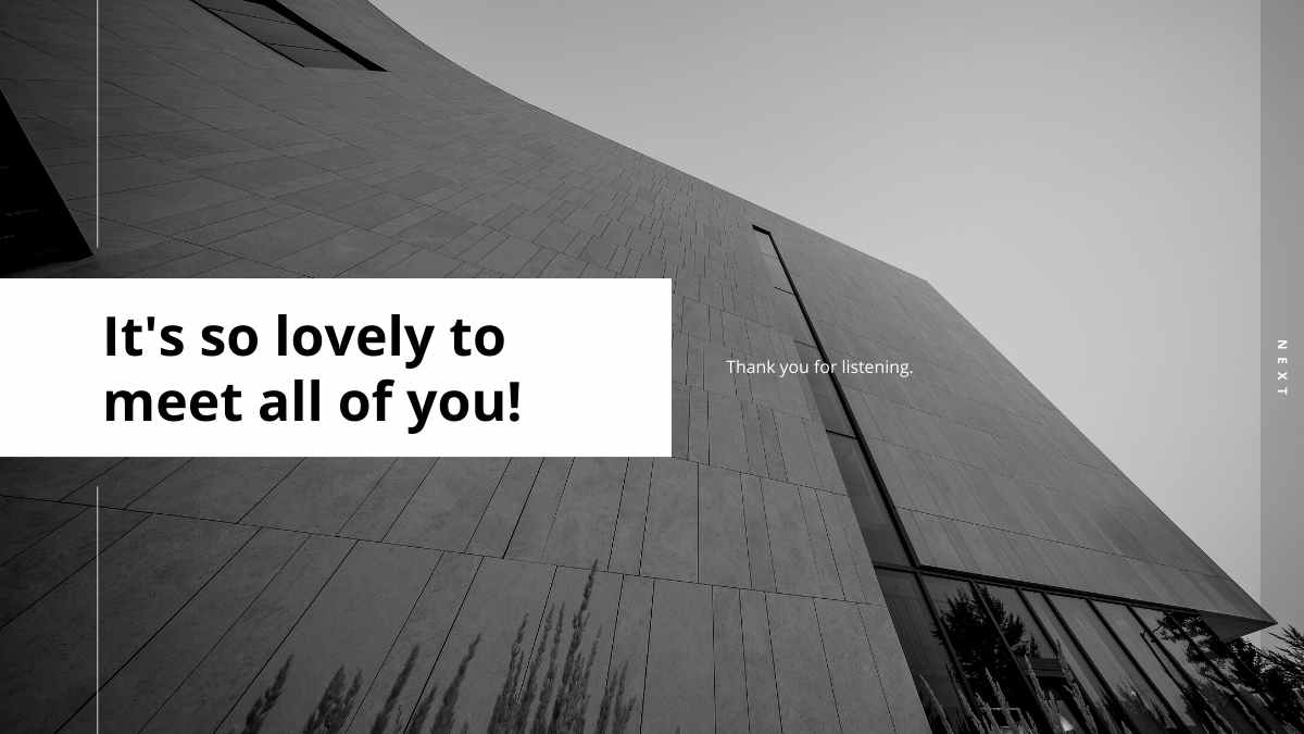 블랙 미니멀 아키텍처 포트폴리오 - 슬라이드 15