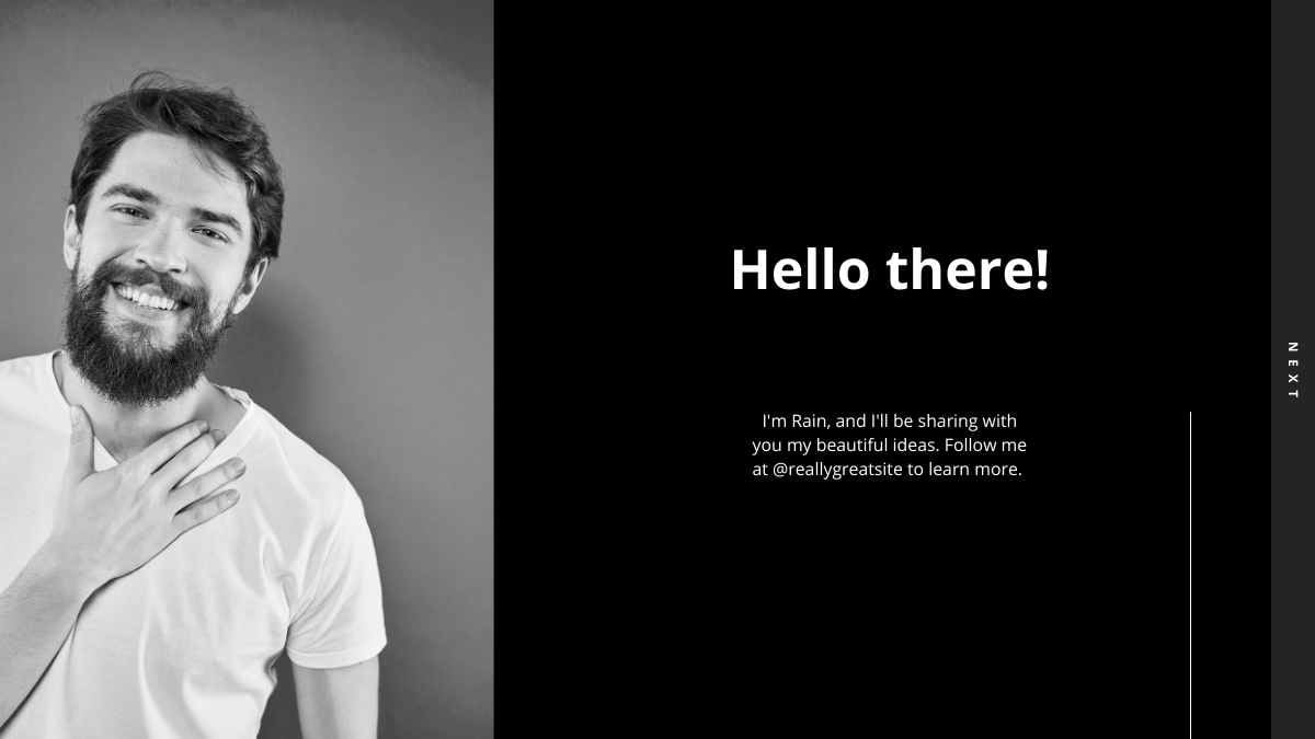 블랙 미니멀 아키텍처 포트폴리오 - 슬라이드 4