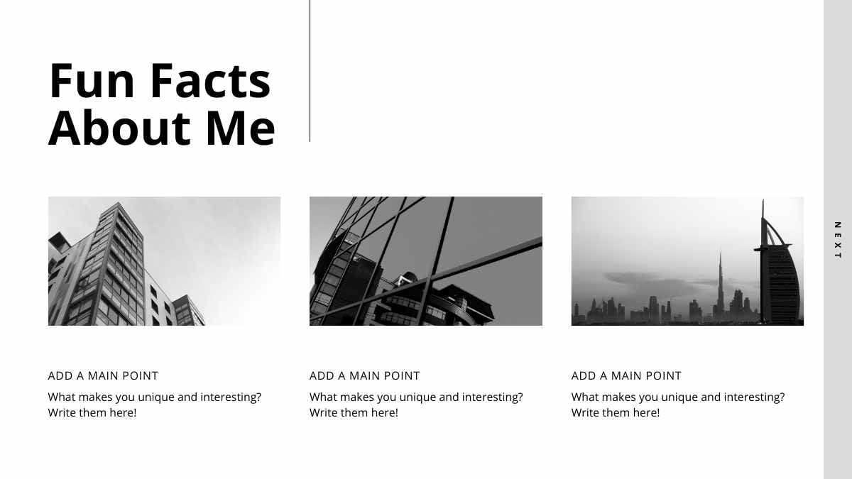 블랙 미니멀 아키텍처 포트폴리오 - 슬라이드 5