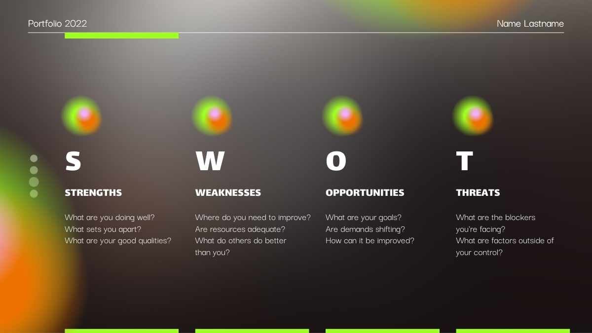 블랙 앤 그린 모던 웹 디자이너 포트폴리오 - 슬라이드 13