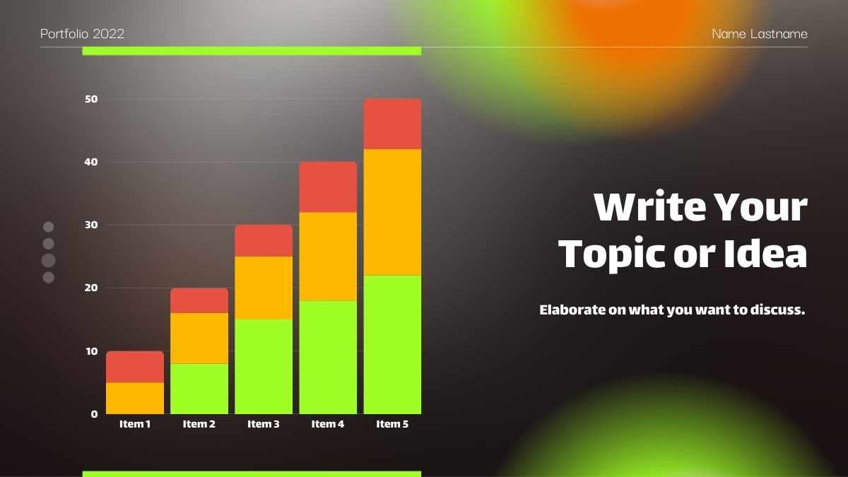 블랙 앤 그린 모던 웹 디자이너 포트폴리오 - 슬라이드 14