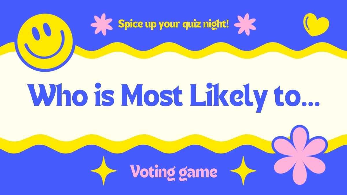Animated Who is Most Likely to Game - slide 0