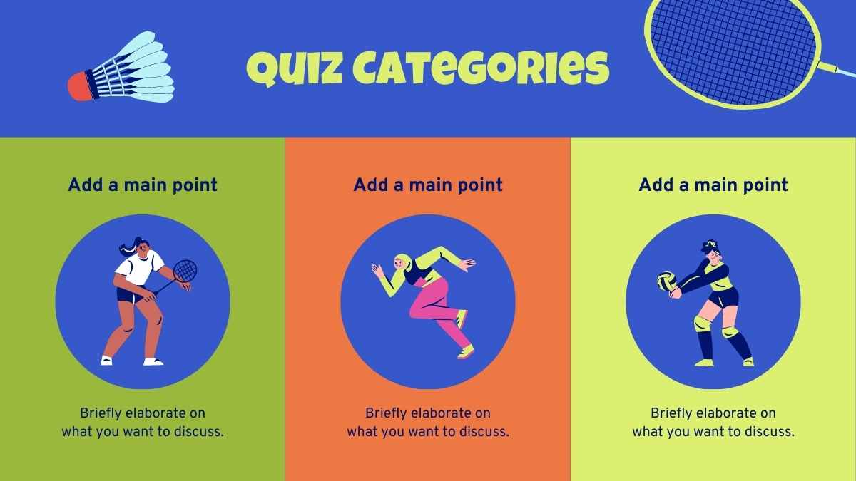 Plantillas Ilustradas de Ejercicios de Educación Física - diapositiva 7