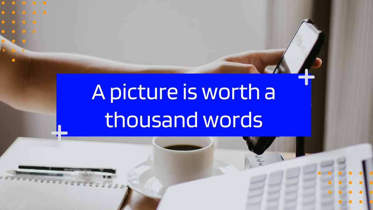 생생한 파란색과 주황색의 그림으로 이루어진 E-러닝 프레젠테이션 - 슬라이드 12