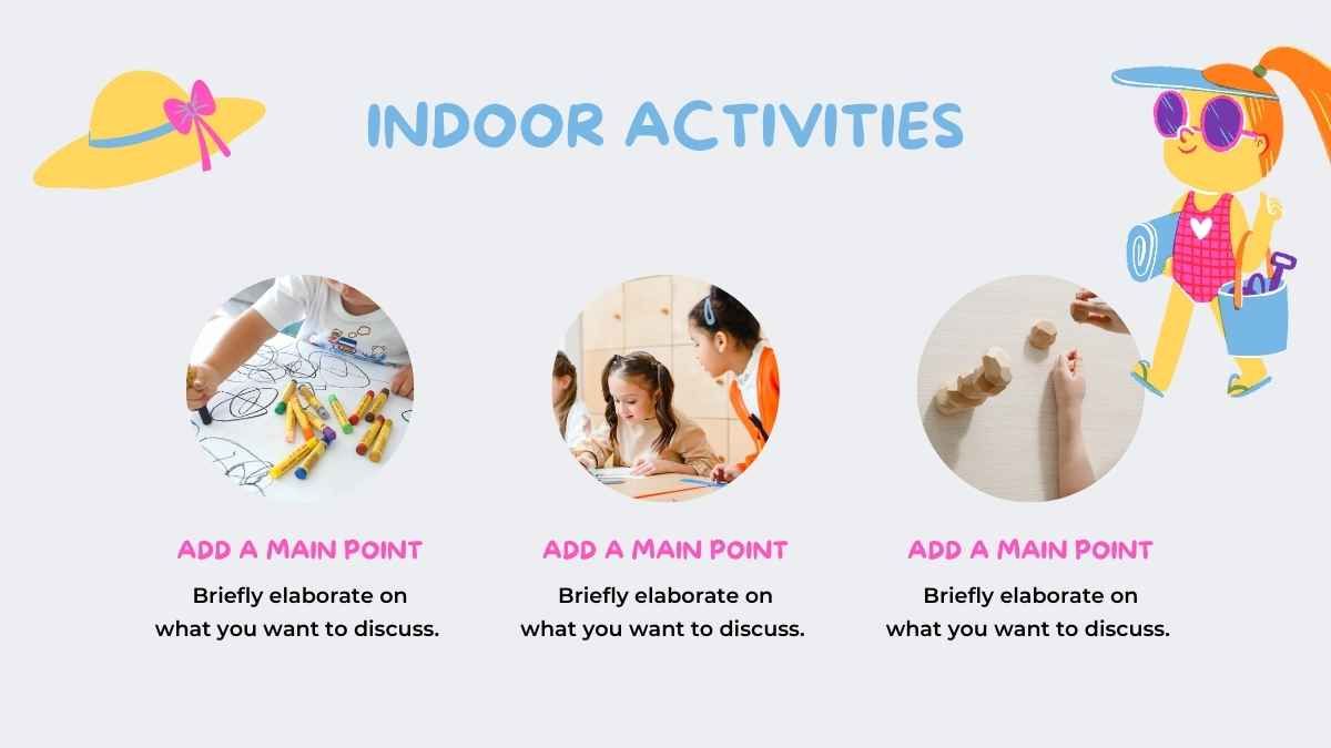 Ilustrativas actividades de verano para preescolares - diapositiva 8