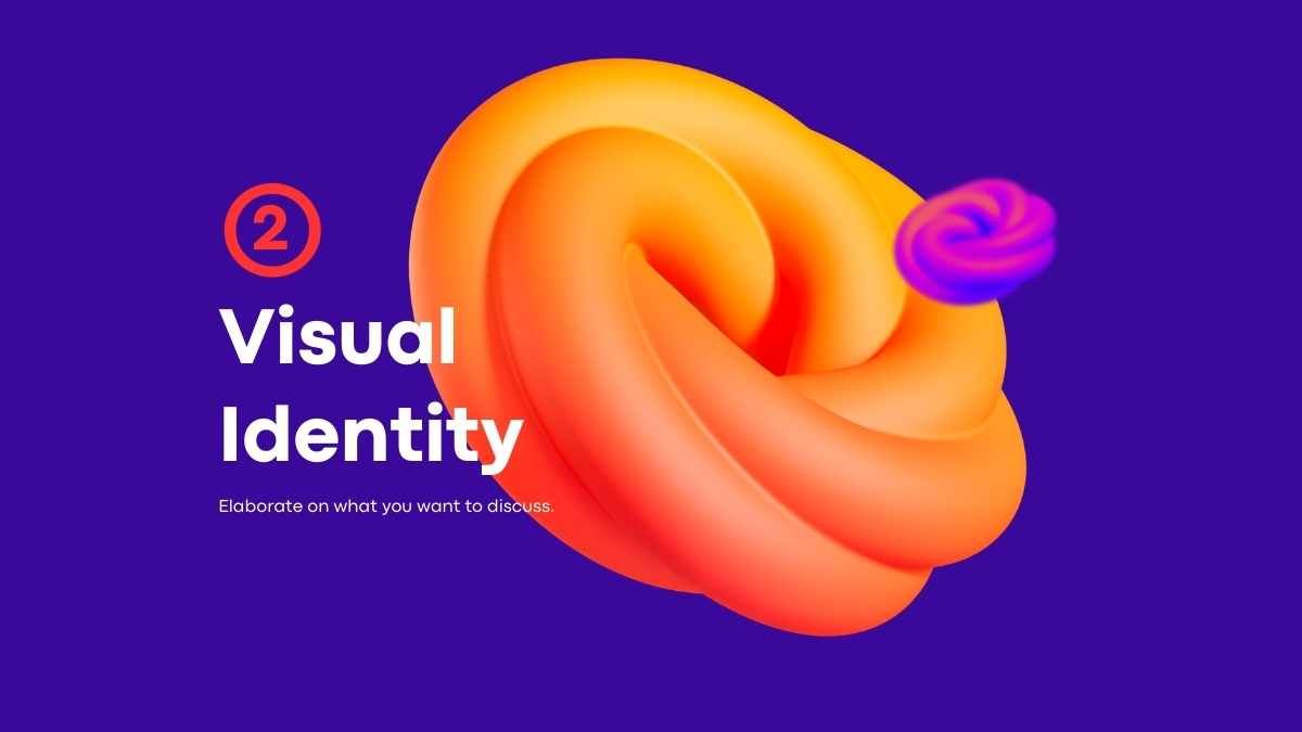 Kit de marca moderno en 3D - diapositiva 11