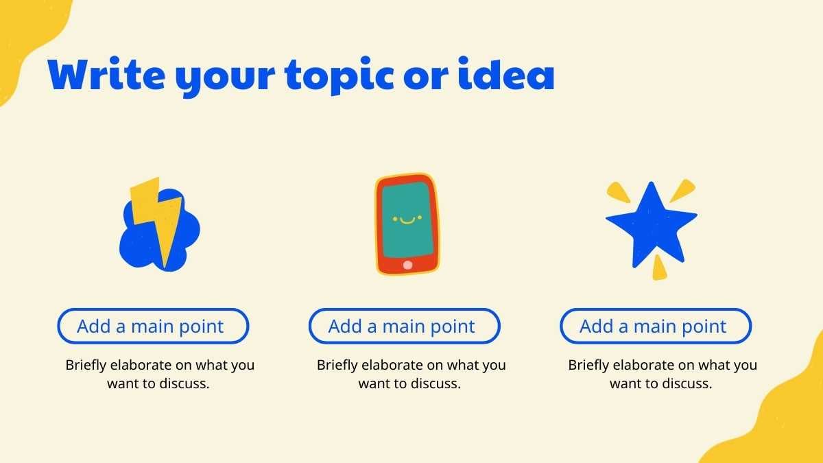 ブルーとイエローのデイリートレンドニュースレタースライド - slide 10