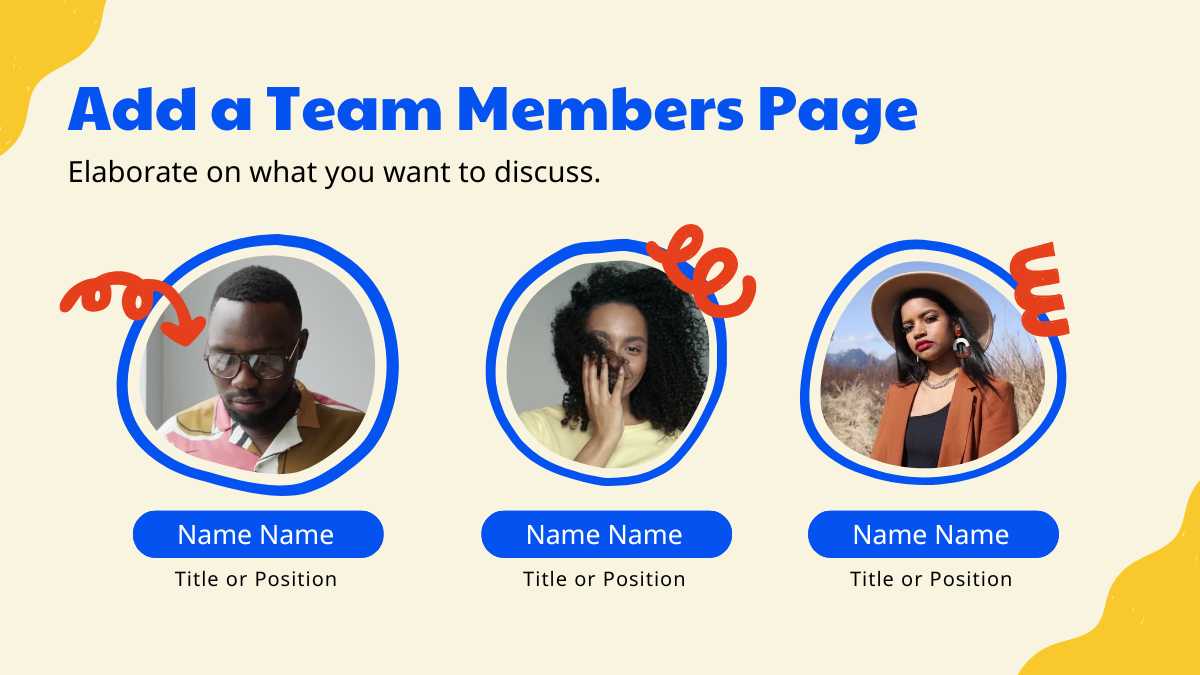 ブルーとイエローのデイリートレンドニュースレタースライド - slide 11