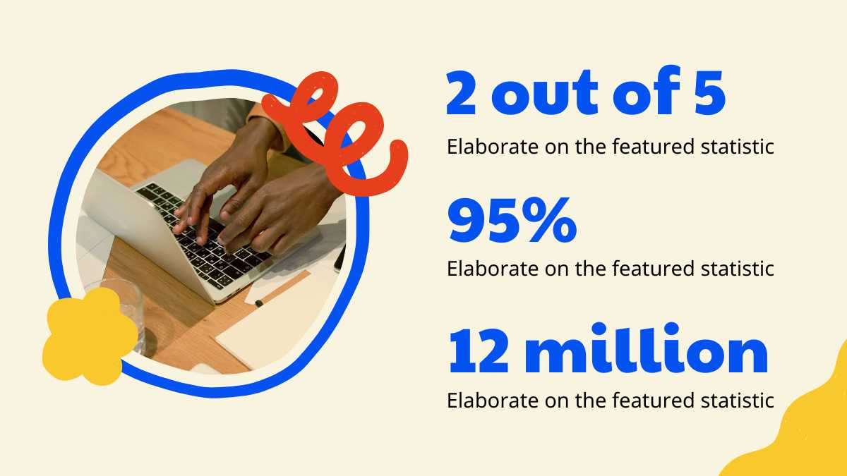 ブルーとイエローのデイリートレンドニュースレタースライド - slide 13