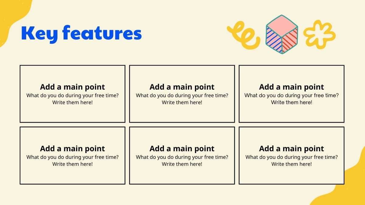 ブルーとイエローのデイリートレンドニュースレタースライド - slide 6