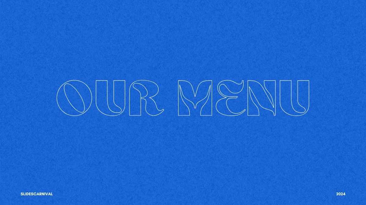 Bold Minimal Restaurant Advertising Campaign Slide - slide 12