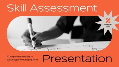 Bold Minimal Skill Assessment Slides